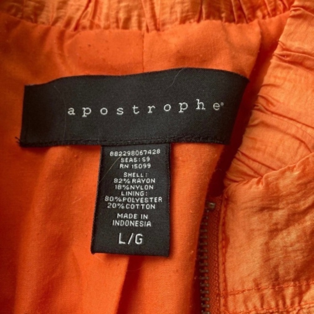 Apostrophe Bold Orange Jacket - image 2